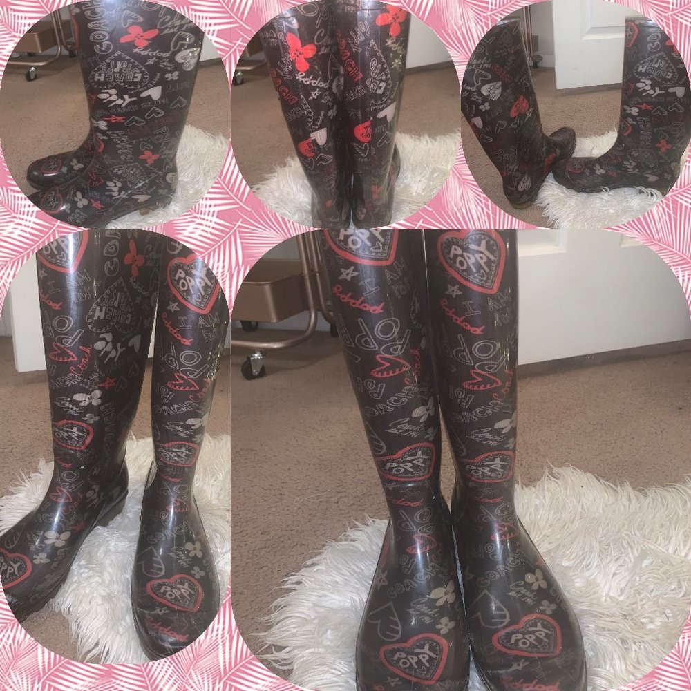 COACH Rain Boots